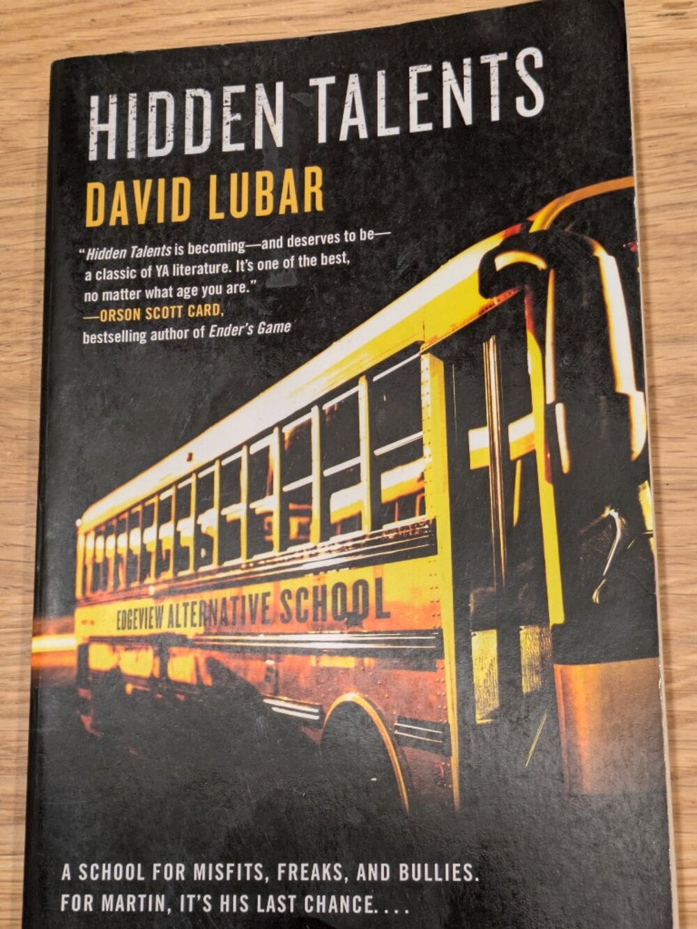 Hidden Talents by David Lubar (2015, Trade Paperback)